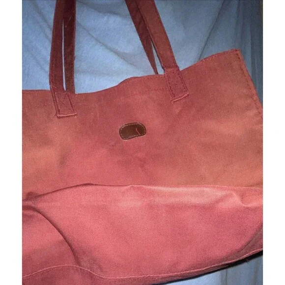 Vintage 80s Mary Kay Consultant Tote Bag w/ Straps - 13 x 11 inches - Stained - Picture 8 of 8